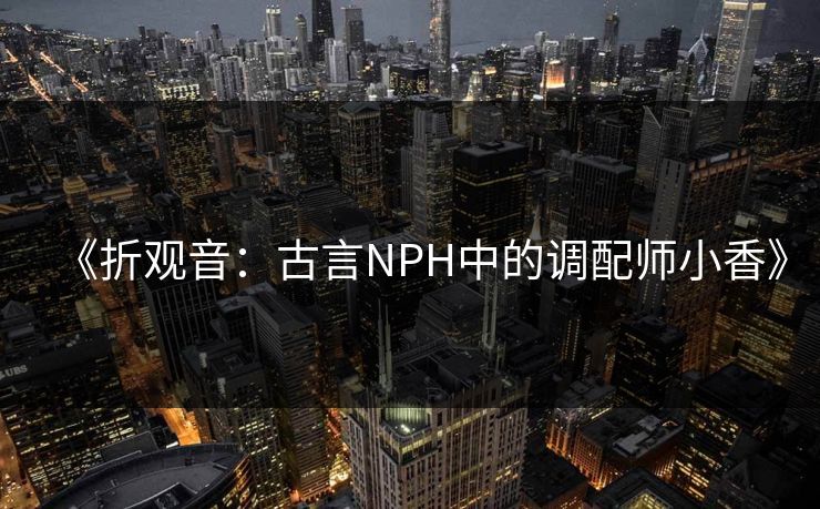 《折观音：古言NPH中的调配师小香》